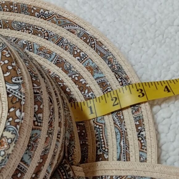 Magid Hats Tan and Brown w/ Paisley Print - Picture 10 of 12